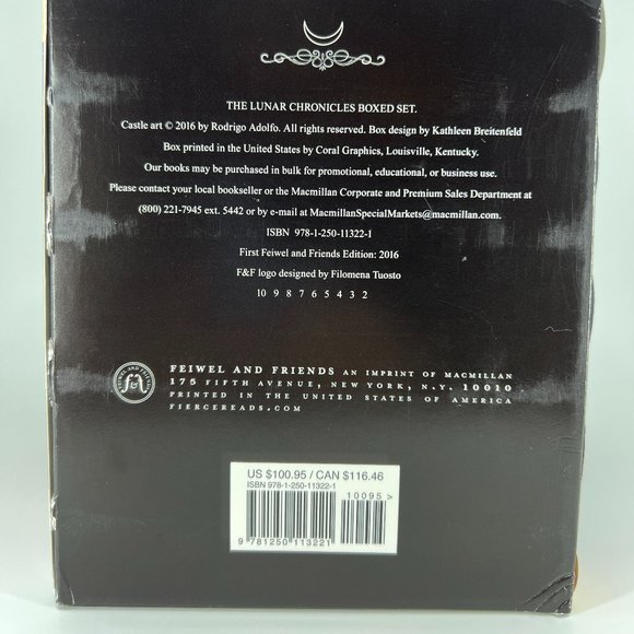 The Lunar Chronicles Hardcover Boxed Set with bonus “Stars Above" - Out of Print - Picture 3 of 10